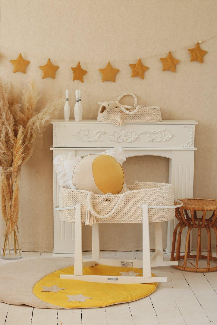 Velvet “Honey Dust” Garland with Stars