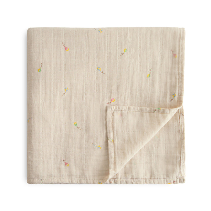 Organic Cotton Muslin Swaddle Blanket