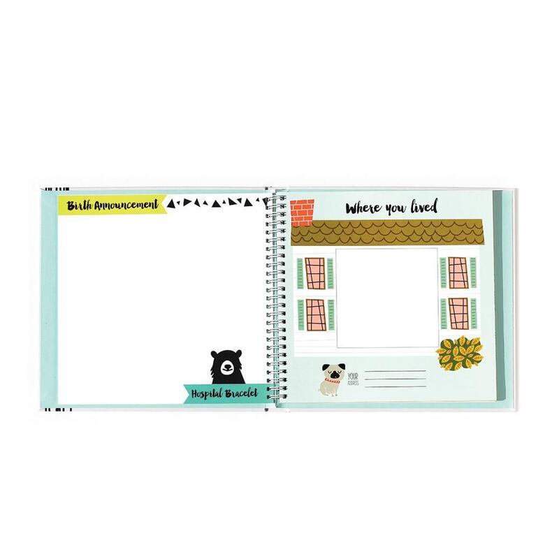 Lucy Darling Little Animal Lover Memory Baby Book