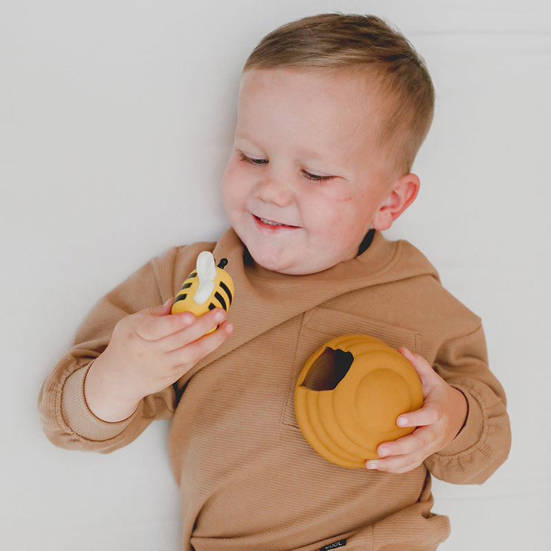 Lucy Darling Honey Bee Teether Toy Playset