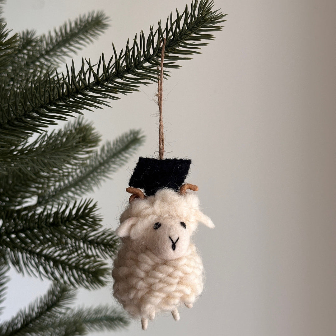 Mini Graduate Ram Ornament