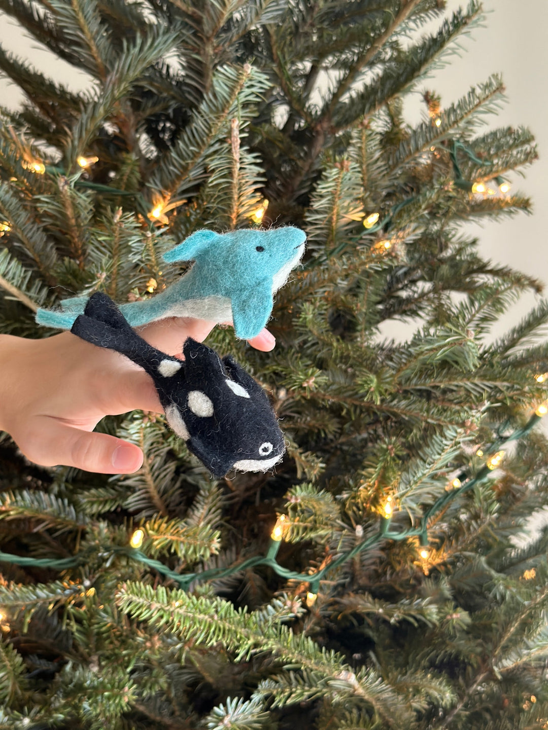 Orca Finger Puppet