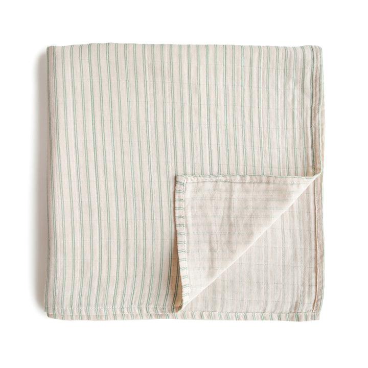 Organic Cotton Muslin Swaddle Blanket
