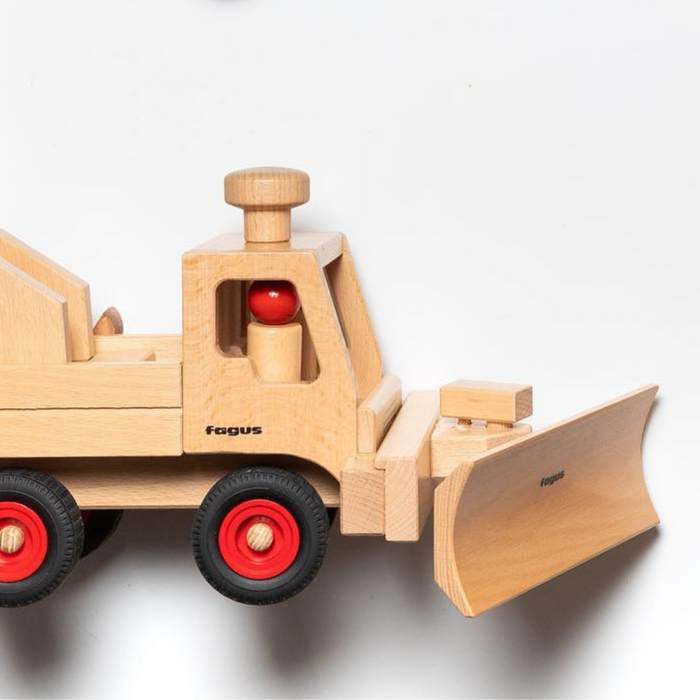 Fagus Wooden Snowplow Extension for Truck