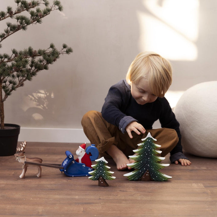 Bumbu Snowy Fir Tree Set