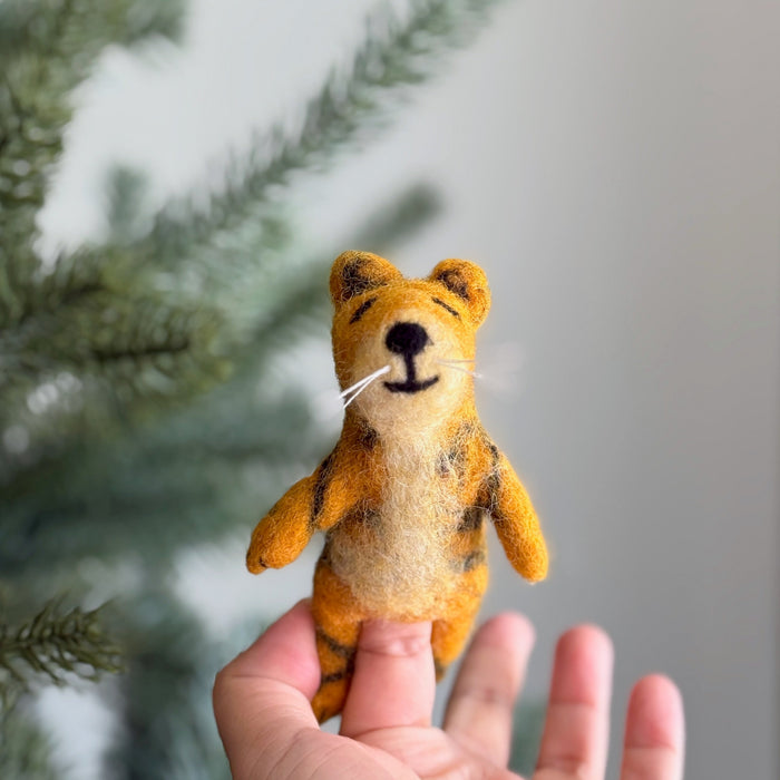 Tiger Finger Puppet