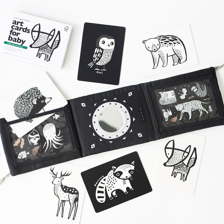 Baby Tummy Time Gallery with Mirror Gift Set