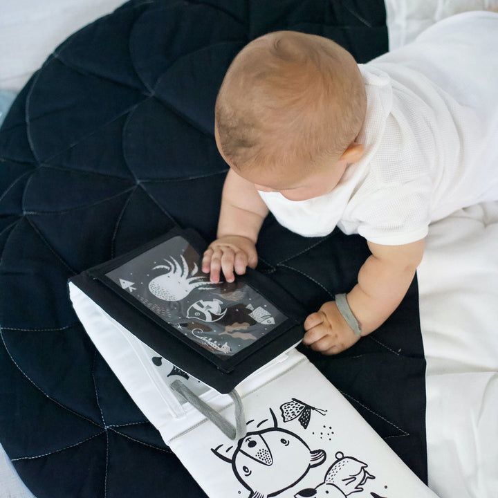 Baby Tummy Time Gallery with Mirror Bundle