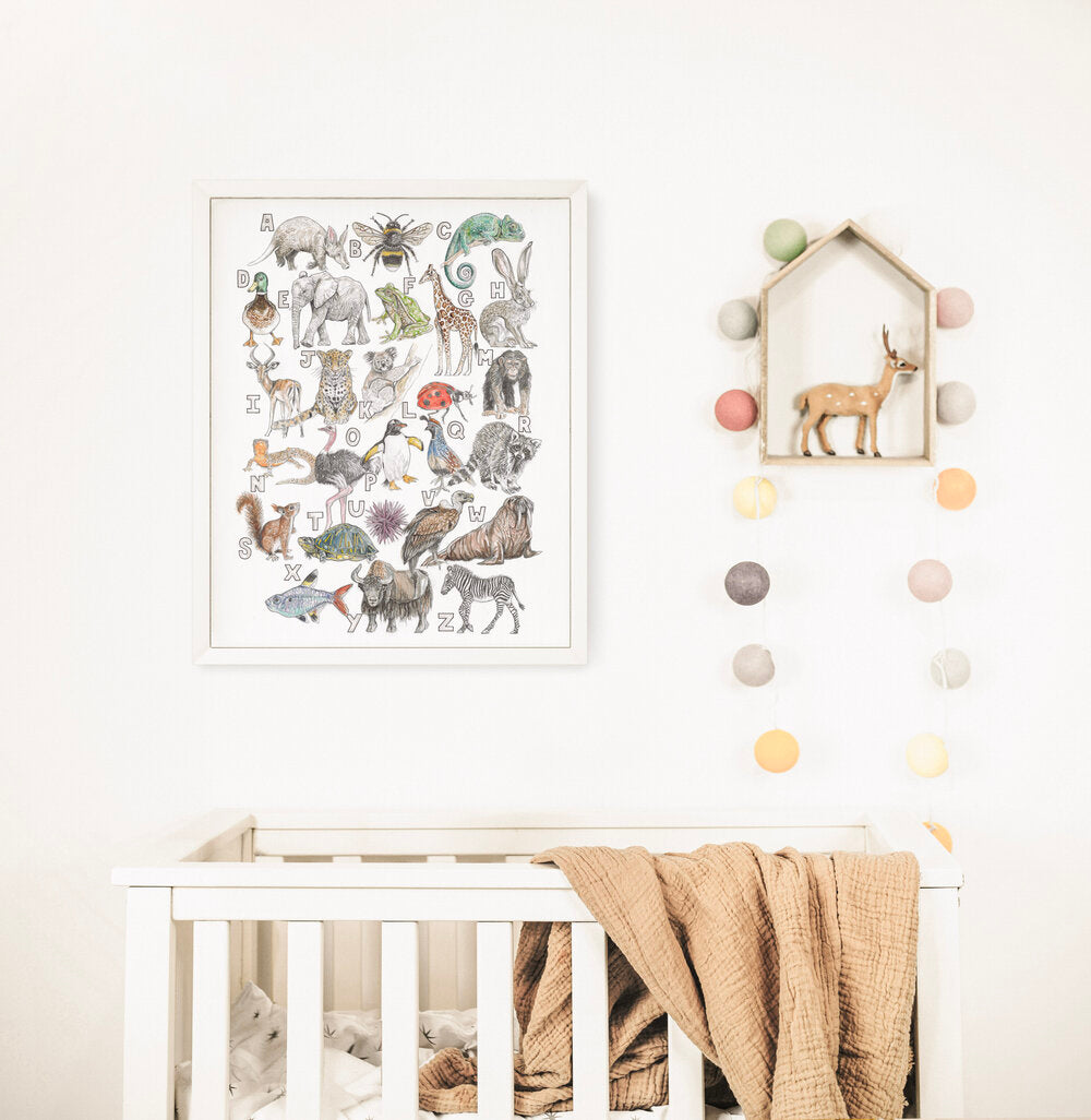 Animal Alphabet Print