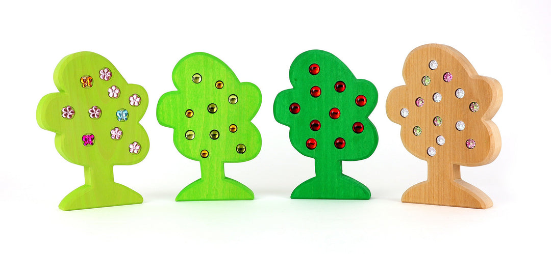 Bauspiel Tree Set, 4 Seasons, photo 1 of 3