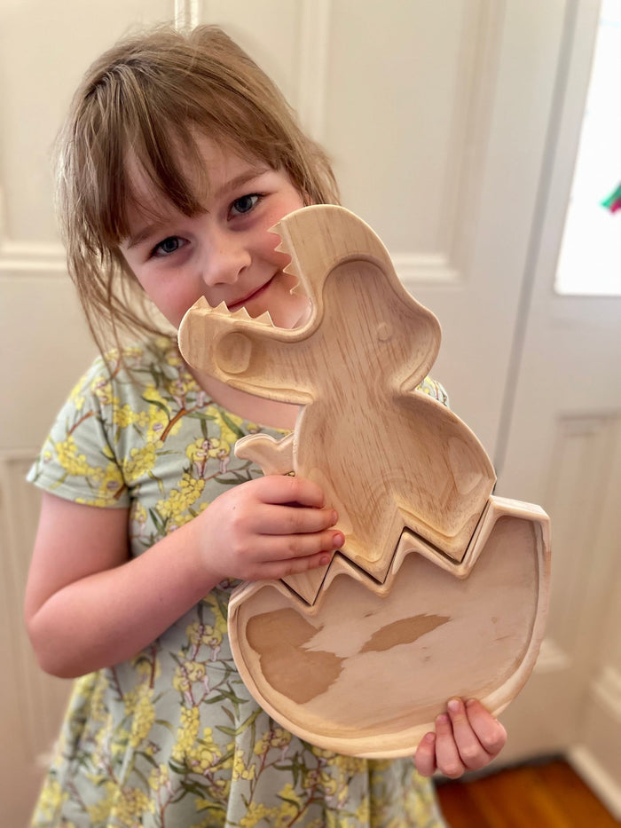 Beadie Bug Play Hatching Egg Trinket Tray with Baby T-Rex