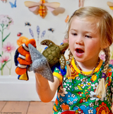 Coral Reef, Under the Sea, Finger Puppet Set of 5 · view 2