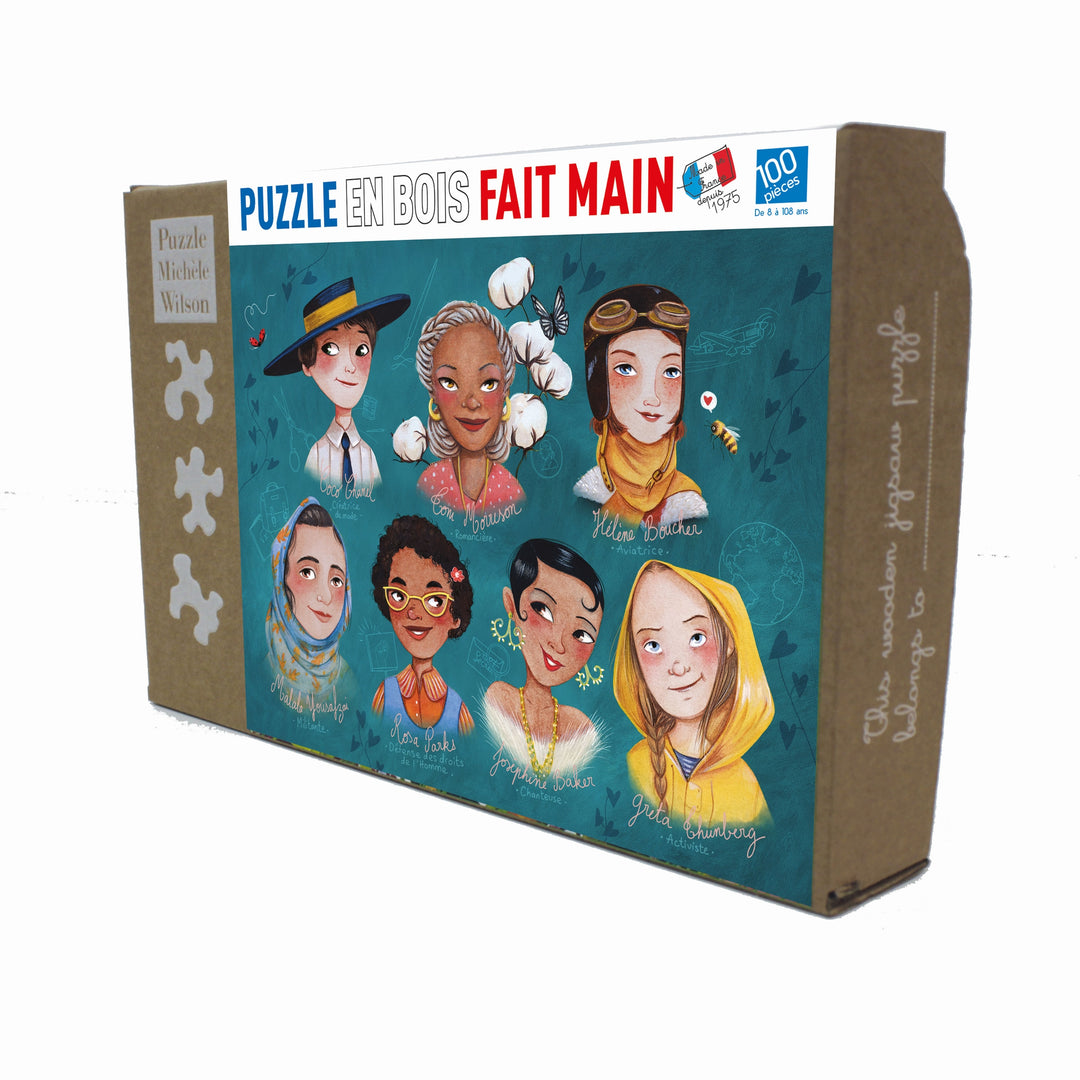 Pioneers, Wooden Jigsaw Puzzle