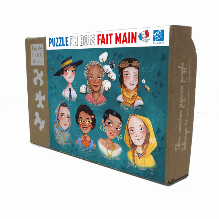 Pioneers, Wooden Jigsaw Puzzle