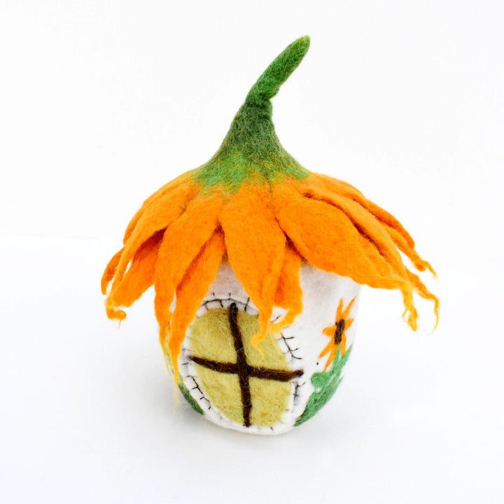 Sunflower Fairy House