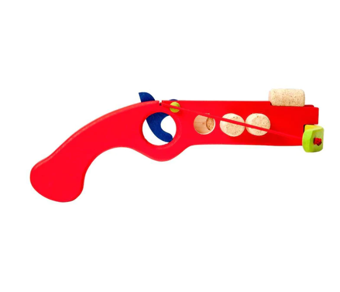 Wooden Toy Crossbow, Red